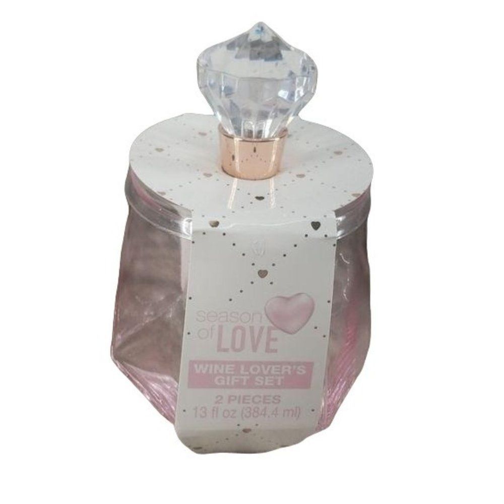 Season of Love Pink Tinted Wine Lovers‎ Gift Set